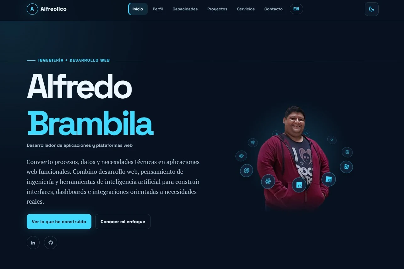 Vista previa del portfolio de Alfredo Brambila